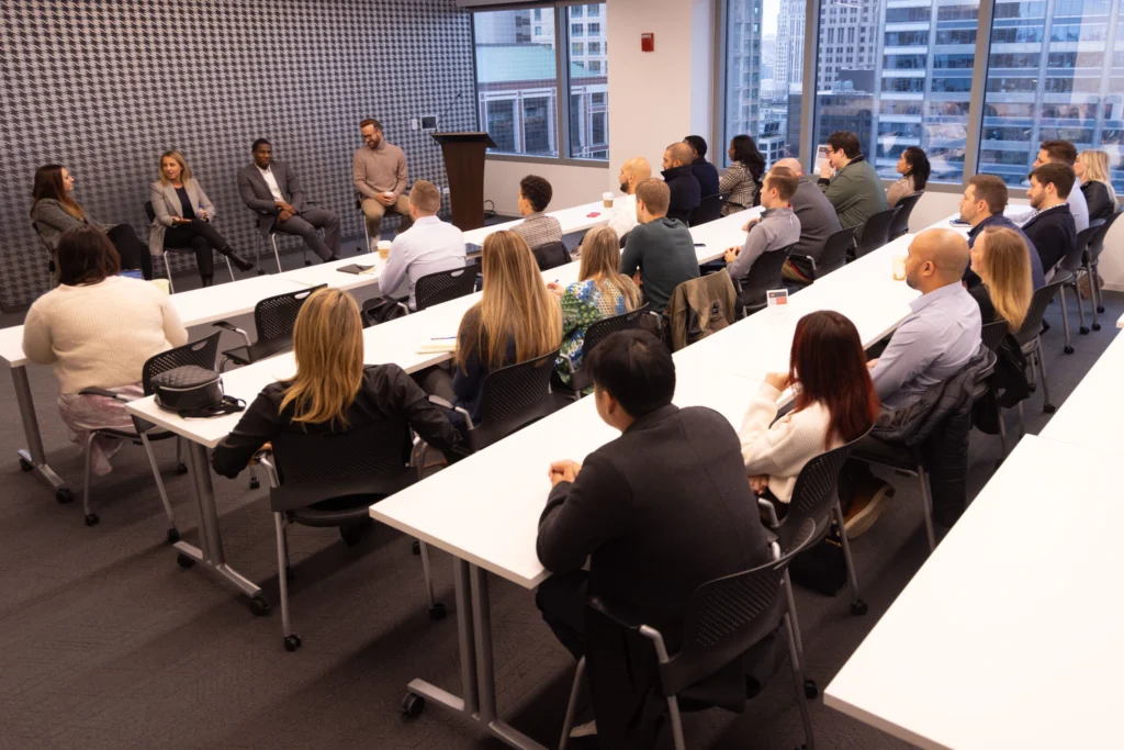 Panel Discussion at MBA Chicago Event | Professional Networking